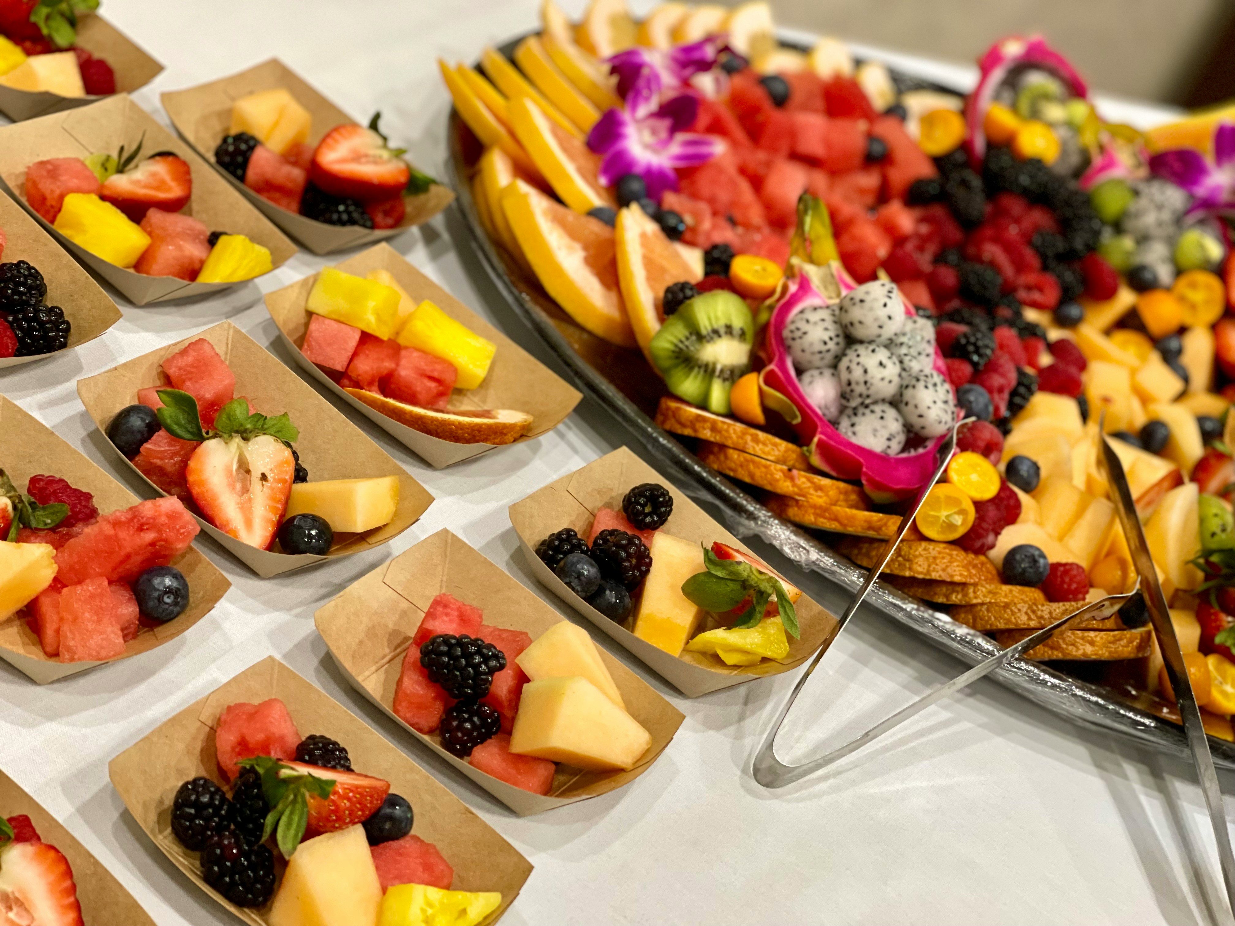 Artistic Fruit Displays & Platters