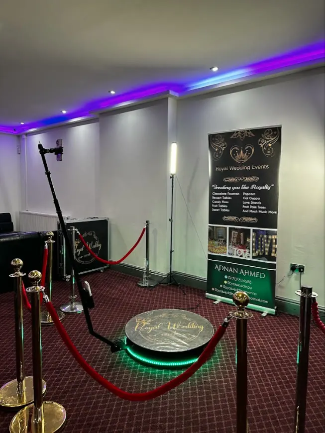 360 photo booth at a walima